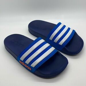 adidas Kids Blue and White Sandals